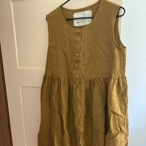 Not perfect linen “mama” dress
